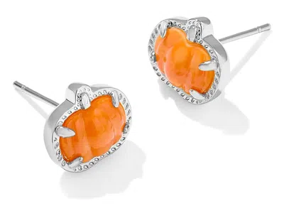 KENDRA SCOTT PUMPKIN STUD