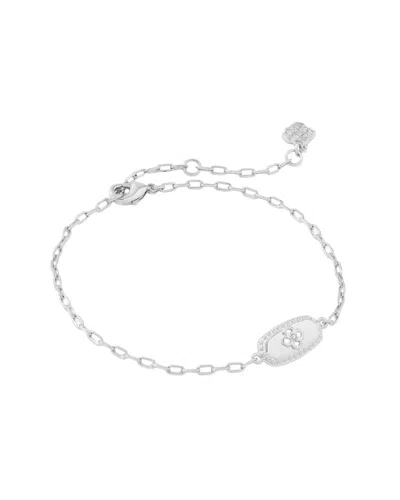 Kendra Scott Rue Delicate Chain Bracelet In Green