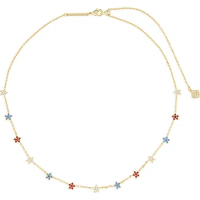 Kendra Scott Sierra Star Crystal Station Necklace