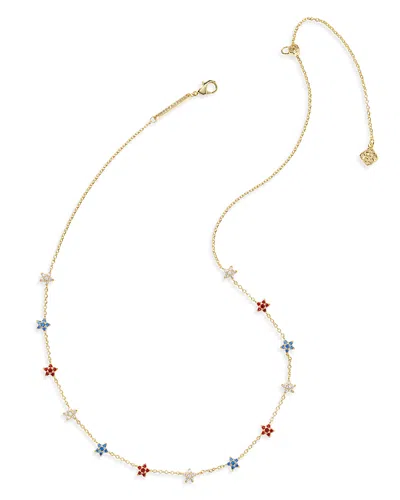 Kendra Scott Sierra Star Crystal Strand Necklace, 19