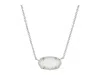Kendra Scott Elisa Pendant Necklace - In White
