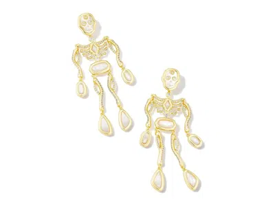 Kendra Scott Skeleton Statement In Gold