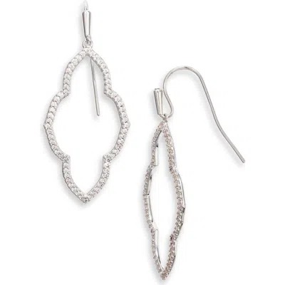Kendra Scott Small Abbie Drop Earrings In Neutral