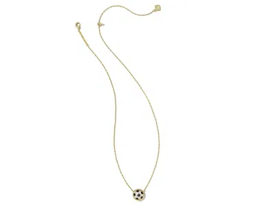 Kendra Scott Soccer Short Pendant In Gold