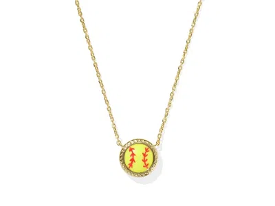 Kendra Scott Softball Short Pendant In Multi