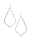 Kendra Scott Sophee Drop Earrings In Rhodium