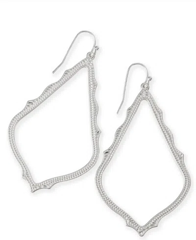 KENDRA SCOTT SOPHIA DROP EARRINGS IN SILVER