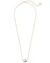 Kendra Scott Tess 14k Rose Gold Plated Pendant Necklace
