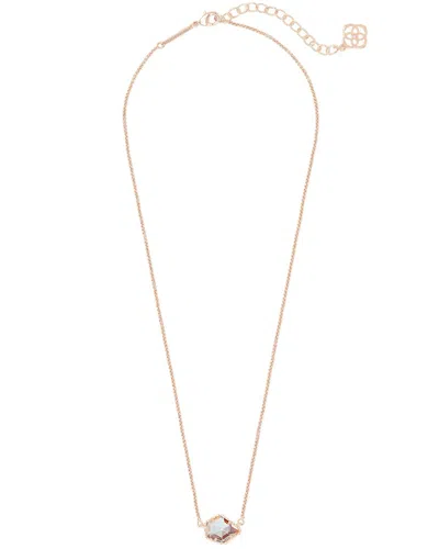 Kendra Scott Tess 14k Rose Gold Plated Pendant Necklace