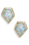 KENDRA SCOTT TESSA FRAMED STUD EARRINGS