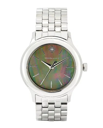 Kendra Scott Women's Alex 35mm Diamond Watch In Green