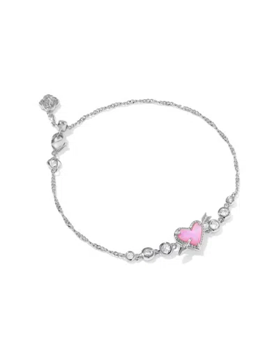 Kendra Scott Ari Heart Arrow Tennis In Pattern