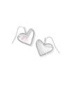 Kendra Scott Ari Heart Statement Drop In Metallic