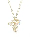 Kendra Scott Bianca Butterfly Charm Necklace, 17 In Multi