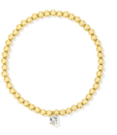 Kendra Scott Women's Caitlin Stretch Bracelet In Gold White