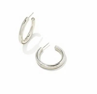 Kendra Scott Women's Colette Hoop Earrings In Silver