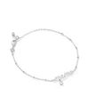 Kendra Scott Mama Crystal Delicate Chain Bracelet In Metallic