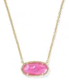 Kendra Scott Women's Elisa Gold Statement Necklace In Azalea Illusion In Multi