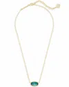 Kendra Scott 14k Gold Plated Elisa Pendant Necklace In Multi