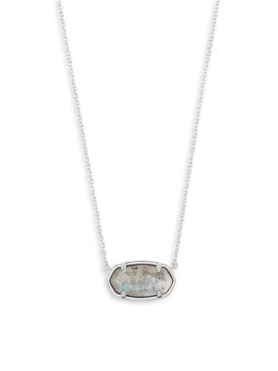 Kendra Scott Women's Elisa Sterling Silver & Labradorite Pendant Necklace