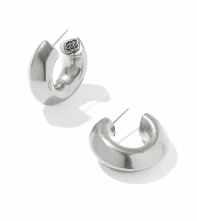 Kendra Scott Women's Embry Hoop Earrings In Silver