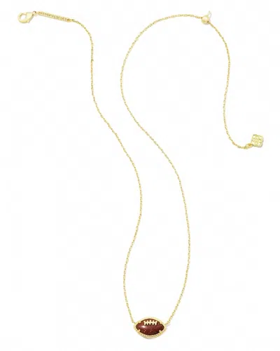 Kendra Scott Women's Football Short Pendant Necklace In Gold