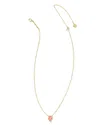 Kendra Scott Tess Station Chain Pendant Necklace In Pink
