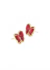 Kendra Scott Haley Bow Stud Earrings In Red