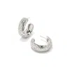 Kendra Scott Women's Harper Hoop Earring In Silver In Silver