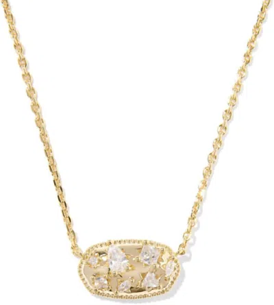 Kendra Scott Women's Holland Crystal Necklace In Gold