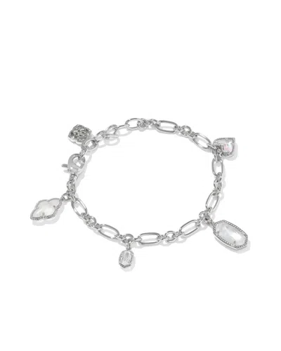 Kendra Scott Women's Icon Charm Bracelet In Silver Neutral Mix In Metallic