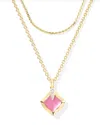 Kendra Scott Women's Joelle 14k Multi Strand Necklace In Yellow Gold In Gold