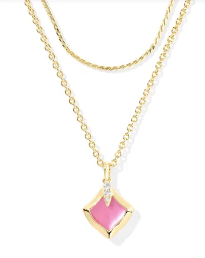 Kendra Scott Women's Joelle 14k Multi Strand Necklace In Yellow Gold