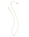 Kendra Scott Women's Juliette Pendant Necklace In Gold/rose Quartz
