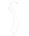 Kendra Scott Women's Juliette Pendant Necklace In Silver/rose Quartz