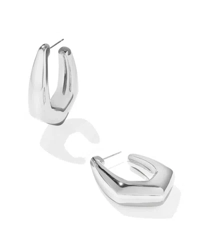 Kendra Scott Women's Kaia Hoop Earrings In Silver