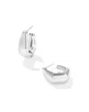 Kendra Scott Women's Kaia Small Hoop Earrings In Silver In Metallic