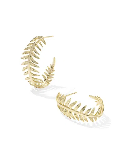 Kendra Scott Women's Kayla Gold Or Silver Hoop Earrings
