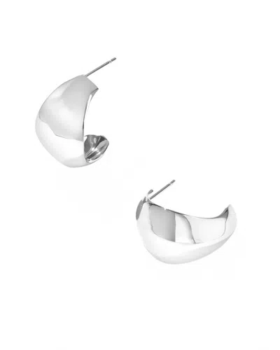 Kendra Scott Women's Krista Metal Hoop Earrings In Silver In Metallic