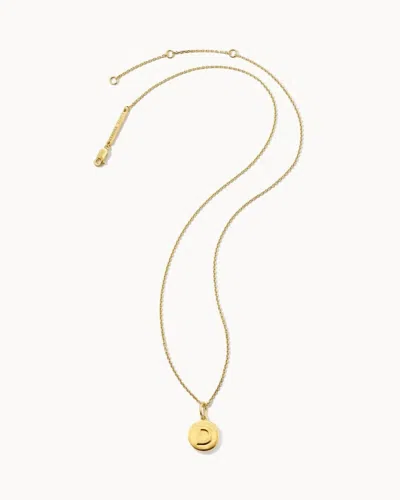 Kendra Scott Women's Letter "d" Coin Pendant Necklace In Gold