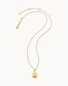 Kendra Scott Women's Letter "r" Coin Pendant Necklace In Gold In Gold