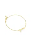 Kendra Scott Mama Crystal Delicate Chain Bracelet