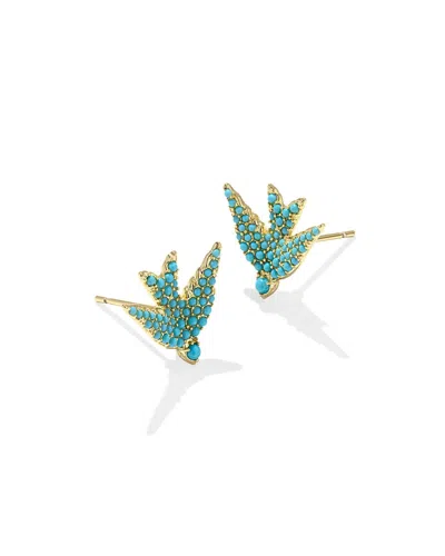 Kendra Scott Women's Melody Bird Stud Earrings In Gold