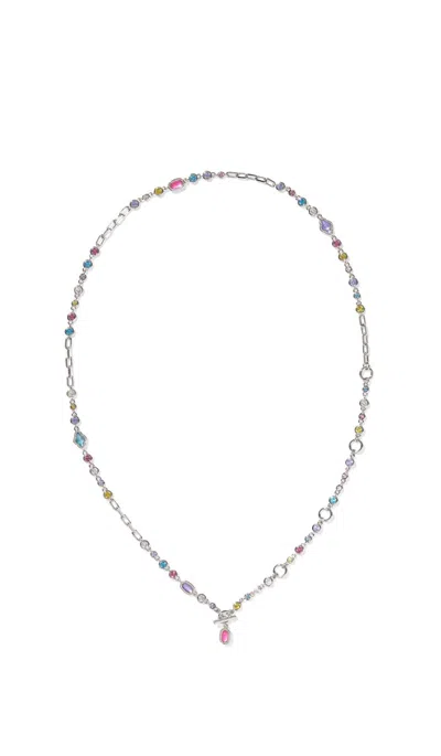 Kendra Scott Women's Mini Elisa Abbie Strand Necklace In Silver In Multi