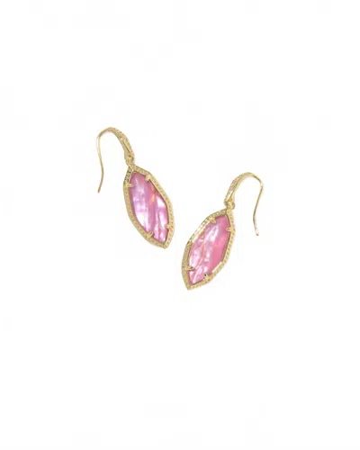 Kendra Scott Women's Ophelia Small Drop Earrings In Light Mauve Illusion In Multi
