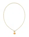Kendra Scott Women's Pumpkin Link And Chain Necklace In Gold In Gold