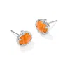 Kendra Scott Women's Pumpkin Stud Earrings In Silver In Metallic