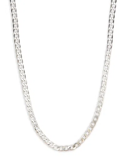 Kendra Scott Women's Ronnie Rhodium Plated Link Chain Necklace In Brass