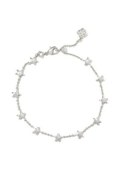 Kendra Scott Women's Sierra Star Delicate Chain Bracelet In Silver