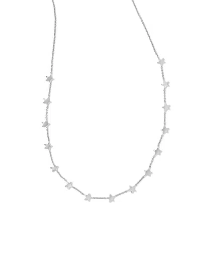 Kendra Scott Women's Sierra Star Strand Necklace In Silver